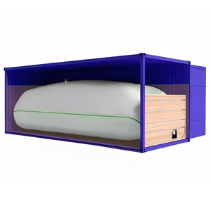 20ft container lót Túi vận chuyển container chất lỏng Jumbo Túi flexitank cho rượu vang Glycerin dầu đậu nành xi-rô - Product Image 1