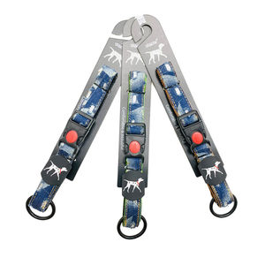 Collier de luxe personnalisé de haute qualité en nylon camouflage réglable pour animaux de compagnie pour gros chien catashes laisses de chien - Product Image 4