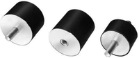 Supports en caoutchouc anti-vibration de haute qualité LIVA-EP LIVA-LRB, moulage personnalisé, noirs, résistants au vieillissement par l'huile, amortisseurs naturels