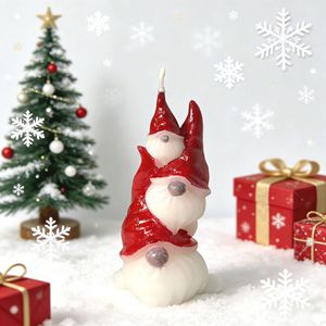 New Christmas Series of Custom Scented <b>Candles</b> Christmas <b>Candles</b>, Santa Claus,snowman Christmas Tree Painted Scented <b>Candles</b> - Product Image 4