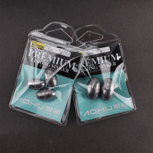 Aohu Premium Fishing Sinker 30G 40G Olive Shape Lead Sinkers For Casting <b>Rods</b> Environmental - Product Image 1