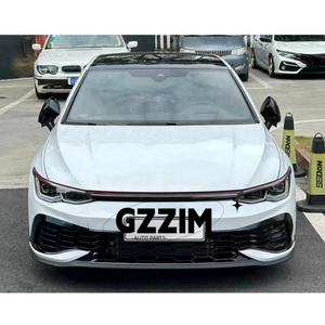 Kit carrosserie en plastique GZZIM de haute qualité pour VW Golf 8 GTI Noir brillant Couleur personnalisée Pièces automobiles - Product Image 3