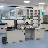 Meuble de laboratoire : Banc de laboratoire de pathologie, Table de travail longue avec évier, Table îlot de laboratoire, Table murale