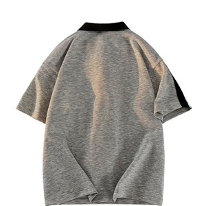 T-shirt pour homme d'inspiration sportive - Coupe ajustée moderne avec tissu polyester/coton respirant pour les entraînements et l'usage quotidien sportif - Product Image 6