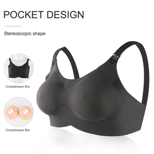 <span class=keywords><strong>Reggiseno</strong></span> Sexy OEM/ODM Xinxinmei per Crossdresser, <span class=keywords><strong>con</strong></span> Inserti in <span class=keywords><strong>Silicone</strong></span>, Push-up e Imbottitura in <span class=keywords><strong>Silicone</strong></span> - Product Image 2