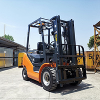 Chariot élévateur diesel Komatsu de 3,0 tonnes Technologie Komatsu Chariot élévateur neuf avec moteur japonais Isuzu, Mitsubishi et Yanmar