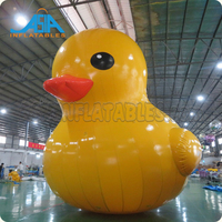 Canard gonflable géant, canard jaune gonflable, canard gonflable personnalisé
