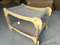 Maison pour chat avec griffoir tout-en-un, double couche, corde en sisal durable, résistant aux griffures, sans perte de fibres, respirant, imperméable, jouet pour chat