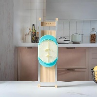 Groentehakker Mandoline Snijder Ui Aardappel 3.0mm Grote Julienne Gepatenteerde Uitvinding Handbeschermer Massief Hout Handmatig Verpakt