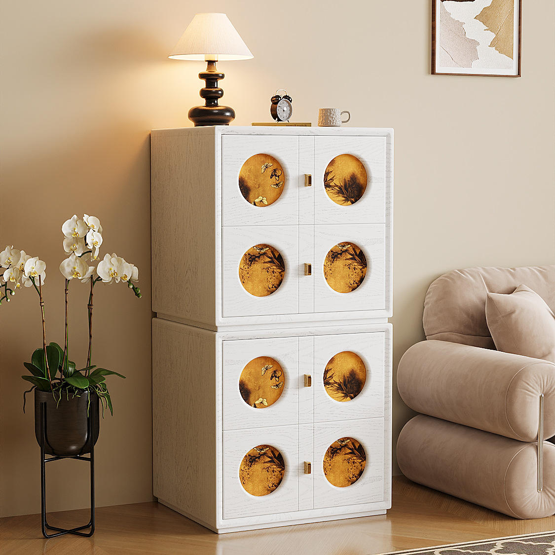 ตู้ผ้ากอซเซียงหยุน 502 ชิ้น - ช้างฟันขาว - 2 ชิ้น