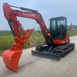 Escavatore Mini Kubota U55-5 Usato Quasi Nuovo da 5,5 Tonnellate - <span class=keywords><strong>Escavatori</strong></span> con Motore Kubota in <span class=keywords><strong>Vendita</strong></span> con Motore Diesel EPA da 5,5 Tonnellate - Product Image 1