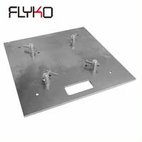 Accesorios para Sistemas de Truss: Base de Acero de Una Sola Capa para Truss de Aluminio 755*755*10MM / Base de Truss de Acero para Escenario