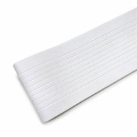Bande élastique côtelée en polyester/nylon de couleur unie, résistante aux déchirures, certifiée GRS et OEKO-TEX, directement de l'usine Aoya