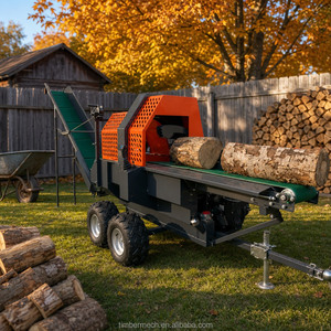 Fendeuse de bûches pour scierie, <span class=keywords><strong>machine</strong></span> de traitement du bois de chauffage 30 tonnes, roues ATV, personnalisation gratuite, assistance après-vente bienvenue - Product Image 3