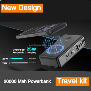 Cargador Inalámbrico Magnético de Alta Calidad con <span class=keywords><strong>Certificado</strong></span>, 20000mAh de Gran Capacidad, Carga Rápida de 25w, Power Bank Sólido con Pantalla para Teléfono y Reloj - Product Image 2