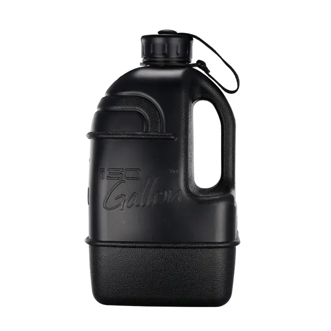 Portable 3.78L Plastic PETG Gym Water Bottle with Handle BPA Free Tritan Water Jug