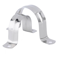 Support de selle en acier inoxydable 304/316 pour équitation, pince de fixation en U, boucle fixe, largeur de bande 19 mm