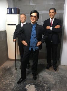 Figura de Cera de Tamaño <span class=keywords><strong>Real</strong></span> de Estrella de Cine de Acción, Escultura Artística Coleccionable para Museo de Cera - Product Image 6