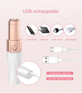 Tondeuse à <span class=keywords><strong>sourcils</strong></span> Portable électrique épilateur pour femmes - Product Image 2