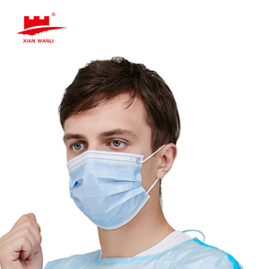 Mascarilla Dispos 3 capas Mascarilla Fábrica Precio al por mayor Tipo IIR Mascarilla quirúrgica desechable Grado médico - Product Image 4