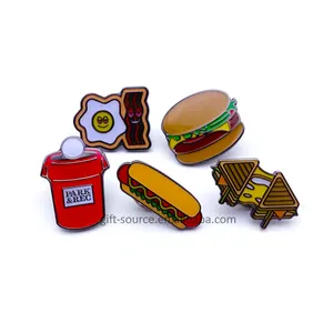 New Arrival Custom Lovely Baby Cartoon Safety Pin Metalicos Brooch Metal Soft Enamel Acrylic Lapel Pins Badge Boxes For Suit Men