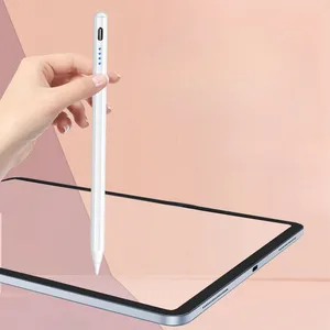 Factory Universal Android Pencil Logo Screens Mobile Active Soft Touch Screen Universal Stylus Pen For Apple Ipad 2 2nd