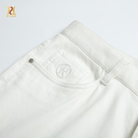 Jean slim homme en mélange de Lyocell de qualité supérieure avec coton extensible, pantalon en denim élégant pour affaires et loisirs avec poches 3D en relief