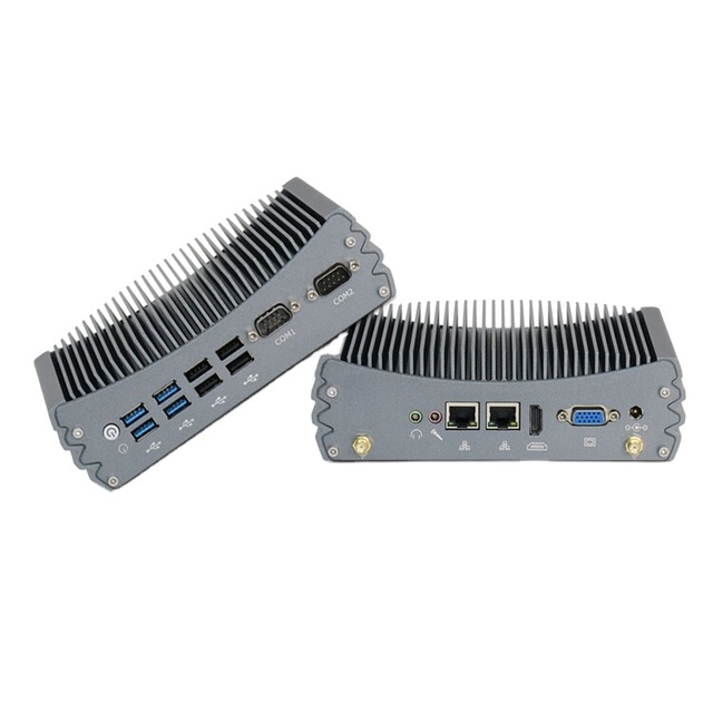 Linkleaps OEM ODM Industrial Mini PC with Intel Core I5 1235U Processor 10 Cores 12 Threads Fanless Design New Embedded Computer