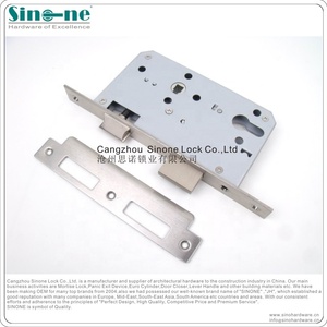 Chất lượng cao Euro tiêu chuẩn Lỗ mộng Sash khóa 7255S Backset <span class=keywords><strong>55mm</strong></span> Khoảng cách 72mm - Product Image 3