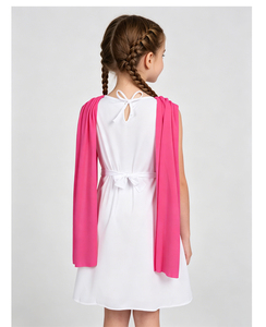 Costume de tunique grecque pour enfants, garçons et filles, costumes de déesses romaines et grecques, Halloween, Purim, fête de Mardi Gras, déguisement - Product Image 4