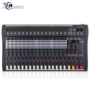 Console de mixage audio professionnelle 16 canaux USB 24 DSP pour fêtes, spectacles, KTV et DJ - Product Image 4