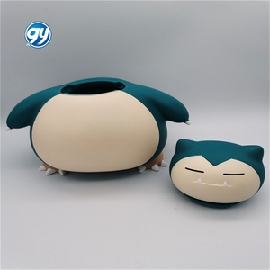 热卖卡通可爱乙烯基硬币银行动漫Snorlax玩具存钱罐儿童礼物 - Product Image 3