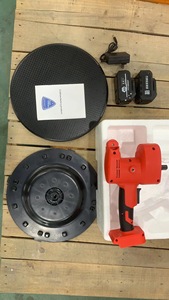 <span class=keywords><strong>Ponceuse</strong></span> à béton sans fil professionnelle 21V, <span class=keywords><strong>ponceuse</strong></span> à cloisons sèches sans balais, machine de polissage et de meulage - Product Image 4