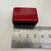 Jeu de Mahjong vintage à trois couches de taille et de couleur personnalisées, jeu de luxe de 160 tuiles de Mahjong américain pour voyage, jeu de société, fabrication
