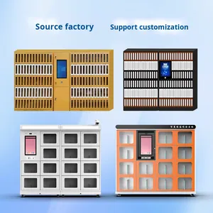 Thông Minh Mini Thư Viện Trường Tự Phục Vụ Cuốn Sách Cho Vay Tủ Nhân Viên Cuốn Sách Nhà Di Động Chia sẻ Quản Lý Cuốn Sách Kim Loại Gỗ Bảng Điều Chỉnh - Product Image 3