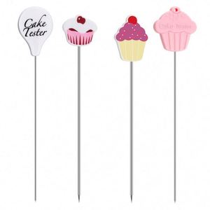 Reusable Stainless Steel Cake Probe Needle Muffin Bread Tester Skewer Pin Baking <b>Kitchen</b> Metal Tool for Desserts - Product Image 1