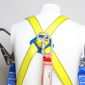 Harnais de sécurité à double crochet de haute qualité pour l'<span class=keywords><strong>escalade</strong></span> en montagne, les chantiers de construction, les électriciens, résistance à la rupture de 22 KN - Product Image 5