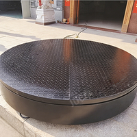 Plateforme tournante silencieuse certifiée CE, capacité 5 tonnes, rotation à 360 degrés, pour voitures de luxe, showroom 5S