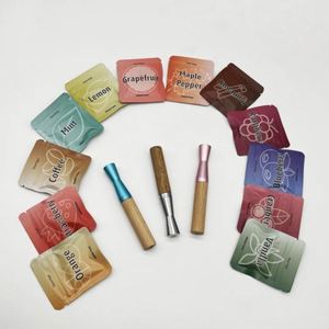 Dispositivo Aromatico Alternativo al Sigaretto Elettronico con Olio Essenziale in Barilotto di Legno, Stick per Smettere di Fumare 5ml - Product Image 2