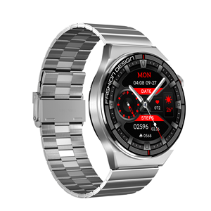 高品質H4 PRO MAX 1.45ウルトラHDフルタッチラウンドAmoledタッチスクリーンRDFIT APP BT呼び出しKalobeeスマートウォッチ3ストラップ付き - Product Image 1