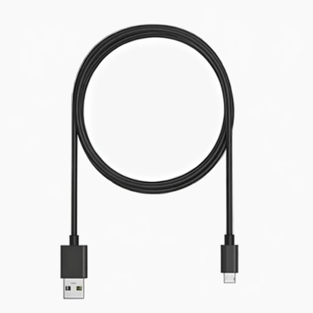 0.8m 1.2m 1.5m Micro-USB Type-C Fast Charging Cable Metal Core PVC Jacket for Computer Barcode Scanner Earphone IOS Devices