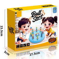 Gehirnstimulierendes Eltern-Kind-Spiel für Einzelspieler oder Zwei-Personen-Rennen Farberkennungs- & Hand-Augen-Koordinationsspielzeug Geschenkfertige Farbbox