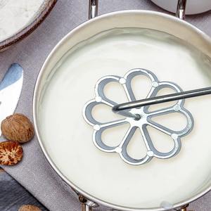 Moule à fleurs antiadhésif en alliage d'aluminium, cuillère à frire, outil de cuisson, ensemble de moules à gâteau ronds pour la cuisine - Product Image 1