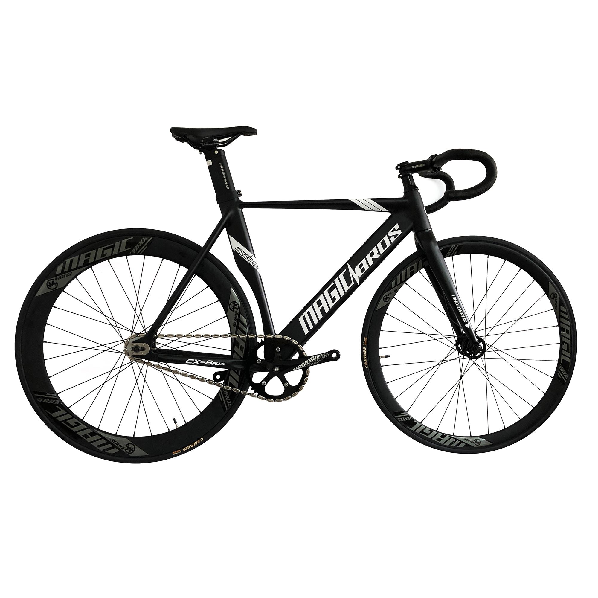 2024 новый дизайн MAGICBROS CX-8Plus алюминиевый сплав Fixie Bike 700C 48/52/55 см дорожный велосипед рамка дисковый тормоз