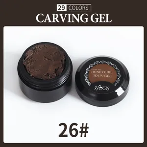 Gel de extensión esmalte Aurora antiadherente mano Gel duro uñas suministros a granel construir 4 en 1 Gel de uñas