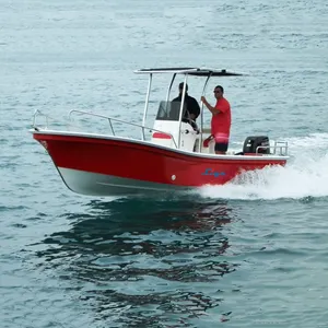 丽雅5.8米玻璃钢渔船拖网渔船商用潘加船待售