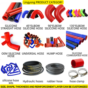 Fabricant de tuyaux en caoutchouc et <span class=keywords><strong>silicone</strong></span> à coude à 90 degrés sur mesure OEM, renforcé 4 plis pour radiateur automobile, refroidisseur intermédiaire, admission de turbo - Product Image 2