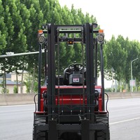 Chariot élévateur électrique 3 tonnes, modèle Q355B, batterie Li-ion, contrôleur Curtis, pour l'empilage de palettes en entrepôt