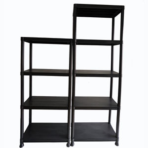 <strong>Plastic</strong> Storage Shelves Free Standing <strong>Shed</strong> <strong>Shelving</strong> Racking Unit Heavy Duty Racking for Garage &amp; Storage - Product Image 2