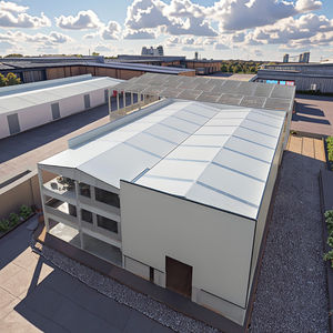 การก่อสร้างโรงเหล็กอาคารโครงสร้างเหล็กสำเร็จรูปโกดังสำเร็จรูป - Product Image 6